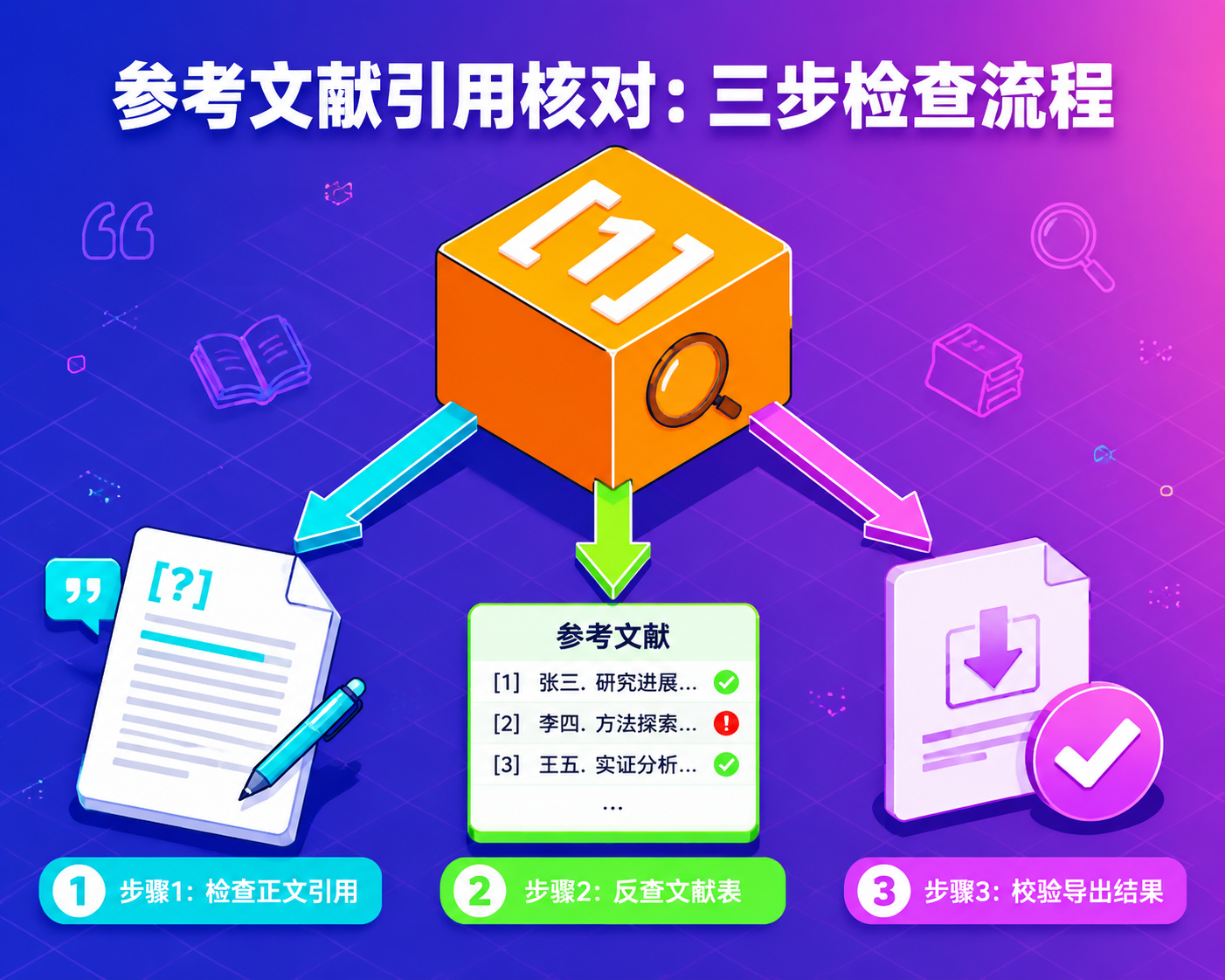 参考文献和正文引用对不上怎么办?一套交稿前检查流程