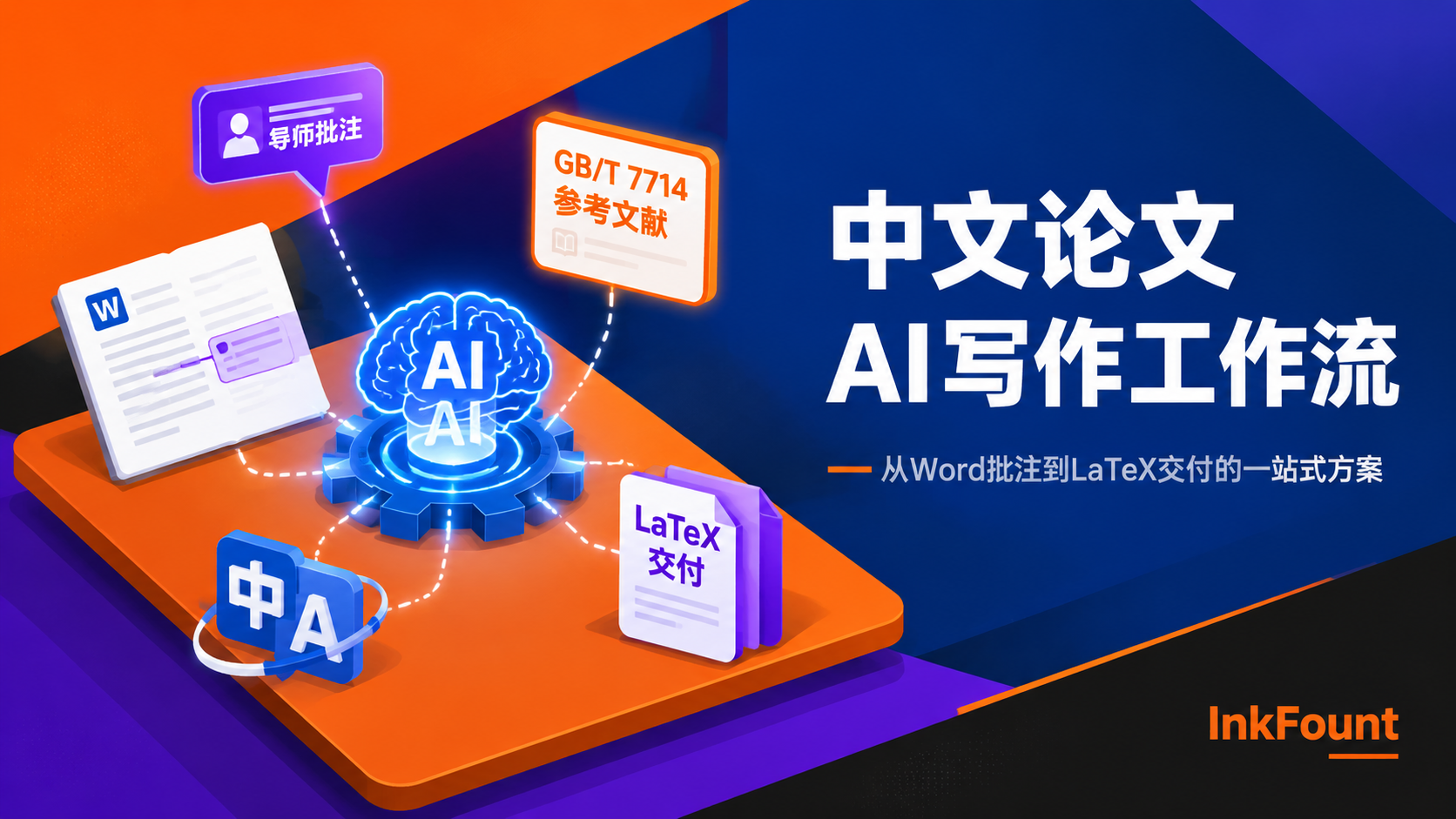 中文论文为什么需要自己的 AI 写作工作流:从 Word 批注、国标引用到中英混排的一站式解决方案