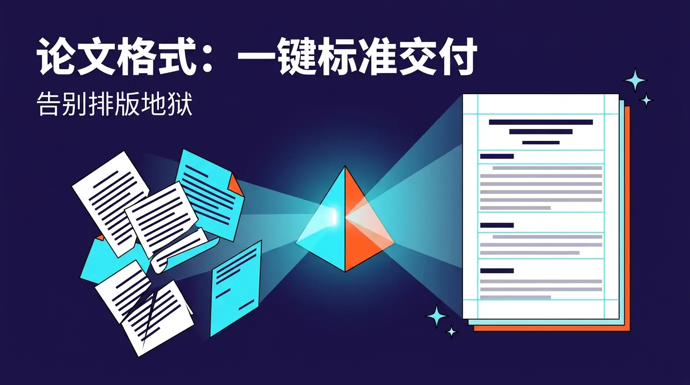 中英文论文格式对照:避开 Word 模板的那些“深坑”,让 AI 助你一键标准交付