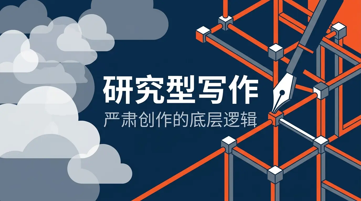 为什么“AI长文写作”和“研究型写作”是两件事？谈谈严肃创作的底层逻辑