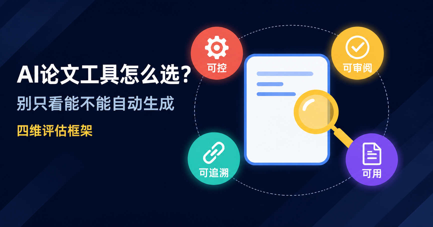 AI论文工具怎么选:别只看能不能自动生成