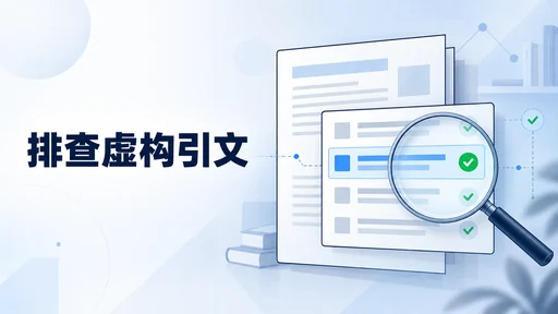 AI列的参考文献查不到,先别急着往论文里放:虚构引文排查与真实文献替换指南