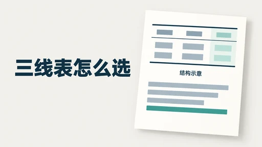 三线表用什么工具做:Word、LaTeX 与 InkFount 的制作对比