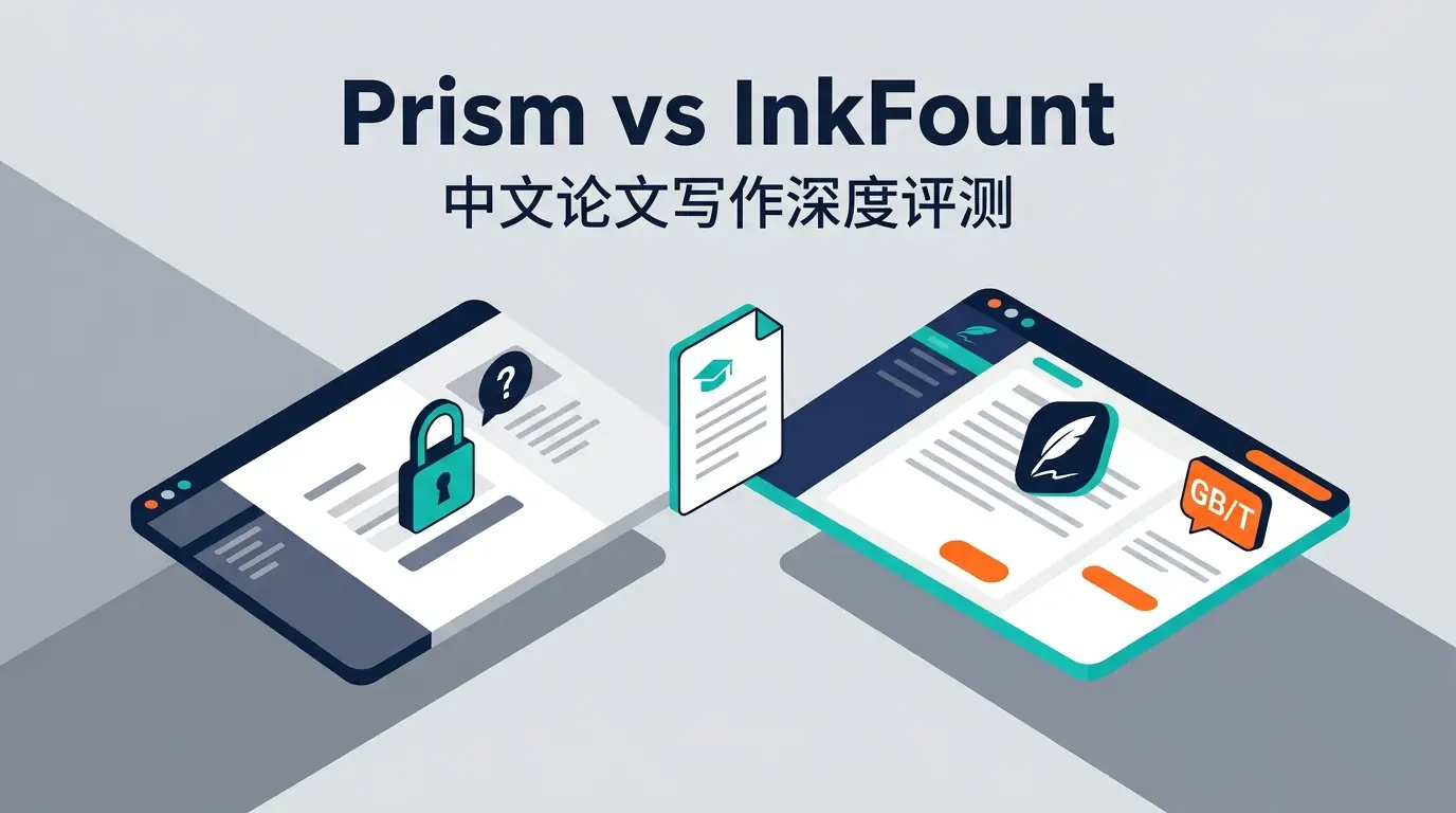 Prism 真的适合写中文论文吗？从登录到规范的深度评测，以及为什么 InkFount 是更好的选择