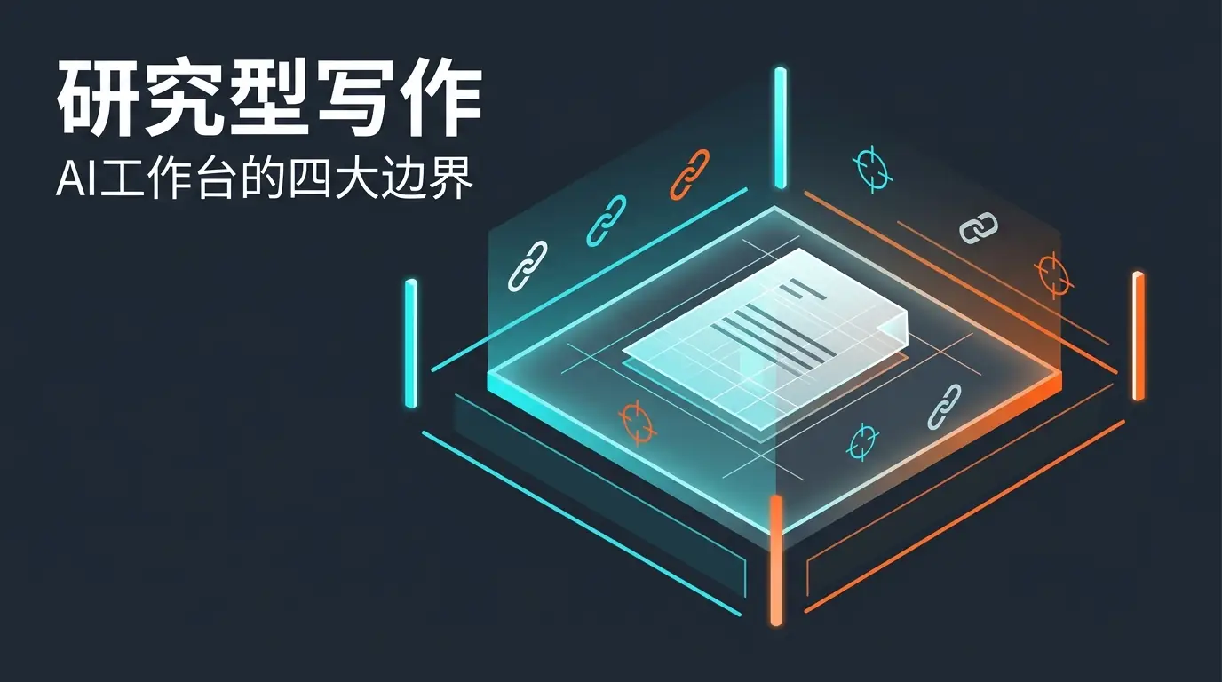 别再把『研究型写作』误认为『AI 代写』：深度解析 AI 工作台的四大边界