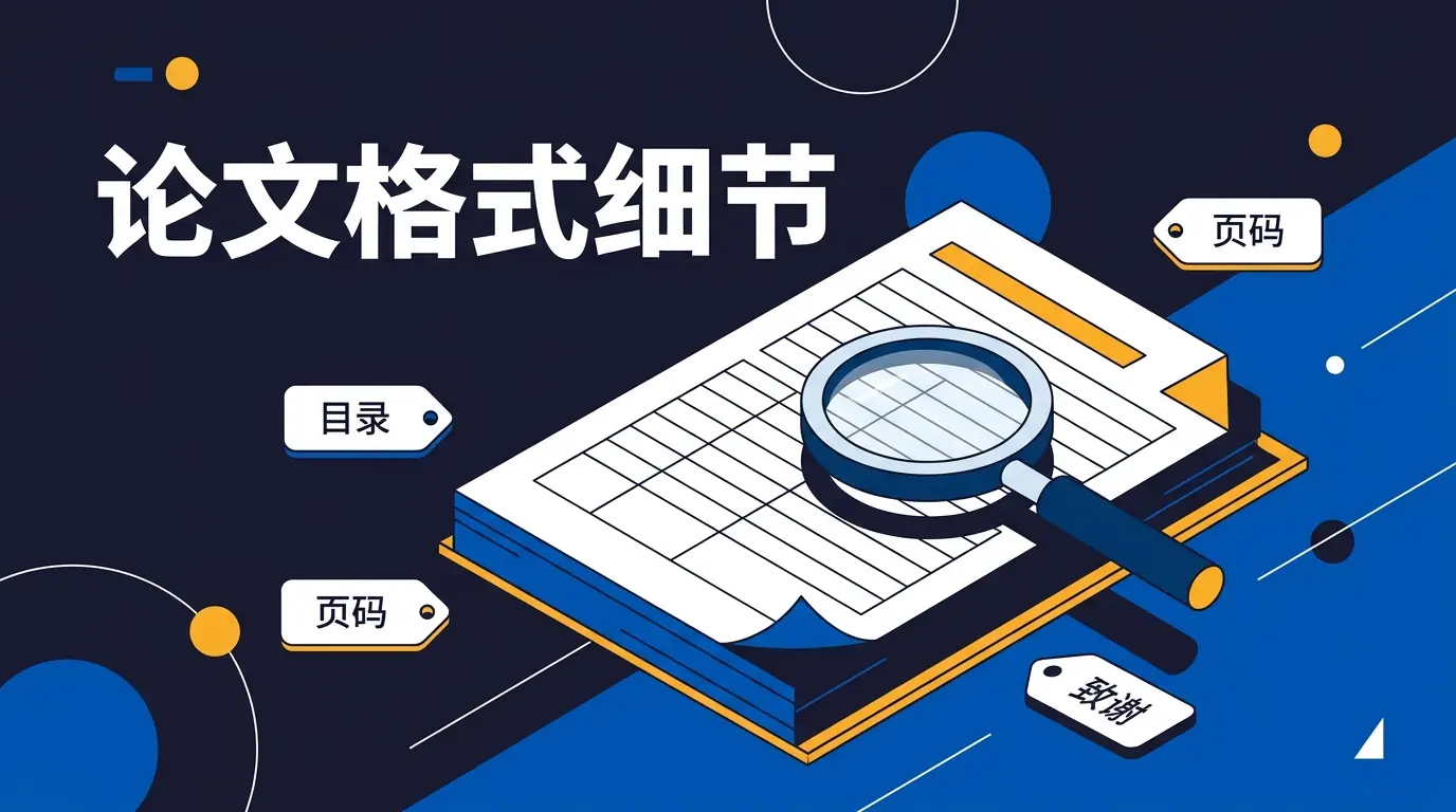 论文目录、页码与致谢：那些被忽视但让你返工到崩溃的格式细节