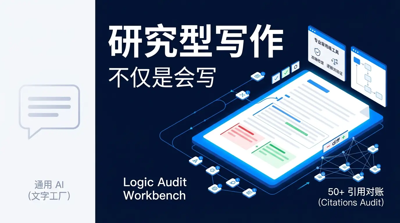 为什么 50+ 引用的深度长文，需要的不仅是一个“会写”的 AI？